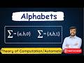 Theory of Computation: Alphabets | Fundamentals | TOC