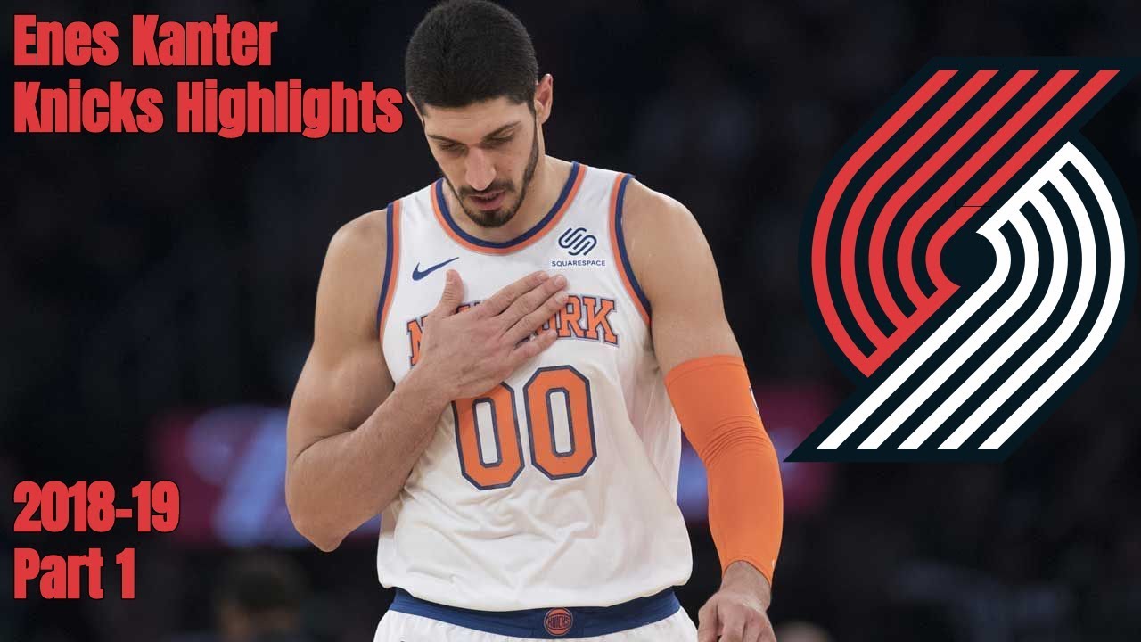 enes kanter knicks jersey