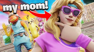 letting MY MOM host my Fortnite Fashion Show...