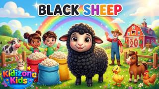 Baa Baa Black Sheep | CoCOmelon Style Classic Nursery Rhyme for Kids | Fun 3D Animated Song