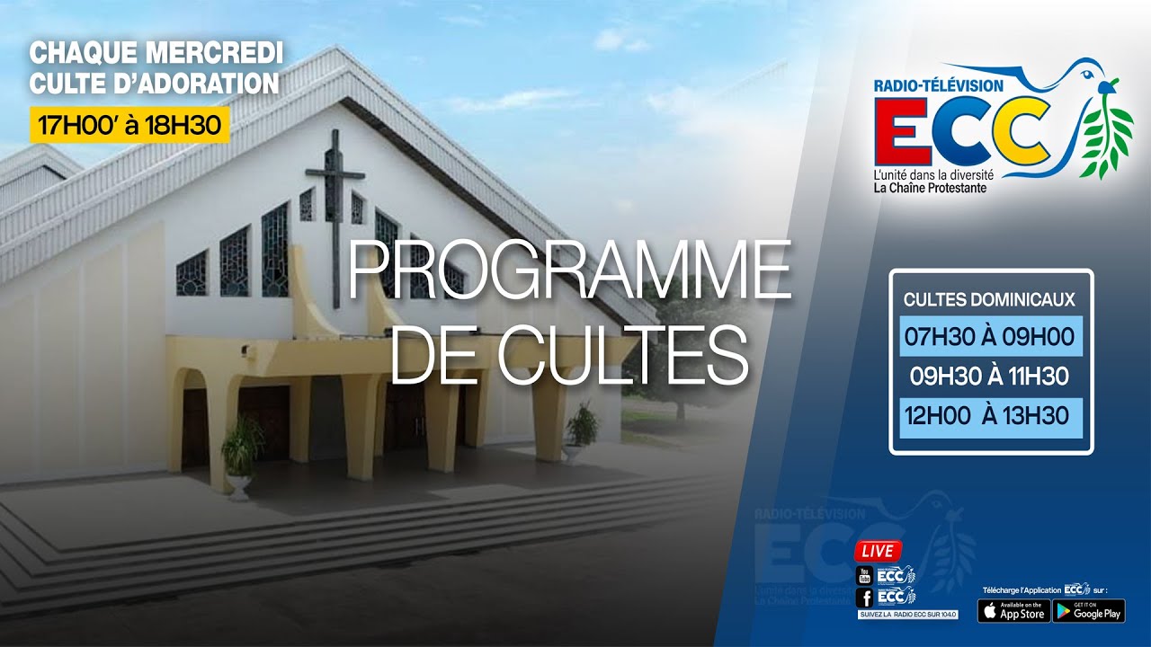 Culte dominical en Lingala | Kinshasa, le 08 Mars 2026 - Cathédrale du Centenaire Protestant
