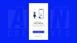 AKN Creatives | Login UI Design screenshot 4