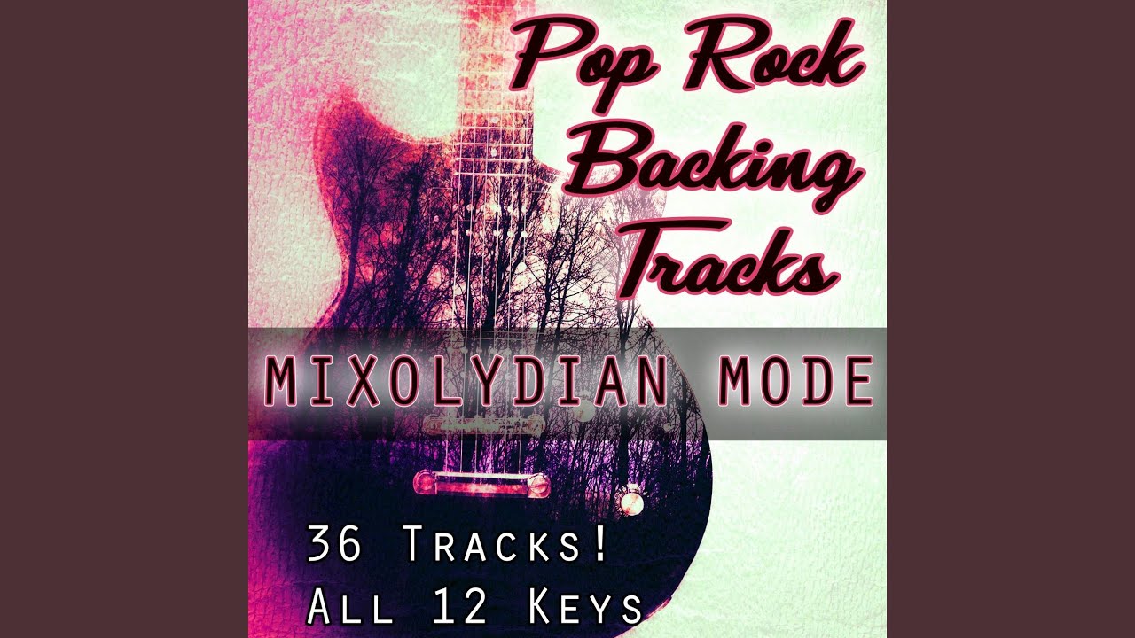 Melodic Hard Rock Backing Track Ab mixolydian Mode
