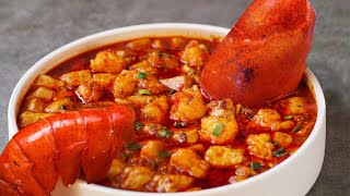 Lobster Mapo Tofu 波龍麻婆豆腐 | 今晚簡單搞只波龍配麻婆豆腐吃。 麻婆豆腐：我出息了，波龍都有給我做配菜的一天。【日食記Sean's Kitchen】