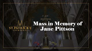 Mass in Memory of Jane Pittson - February 2nd 2024