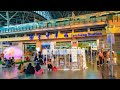 【4K】台中車站 蠟筆小新甜點世界大冒險最終站 Virtual Taiwan 視旅台灣 Taichung Walk 蠟筆小新30週年限定店、鐵路大街 Taichung Station