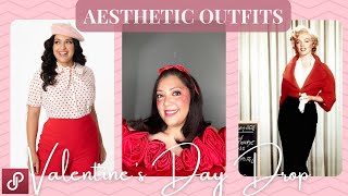 Thrift with me! Vintage and Modern Valentine's Day Looks on Poshmark!