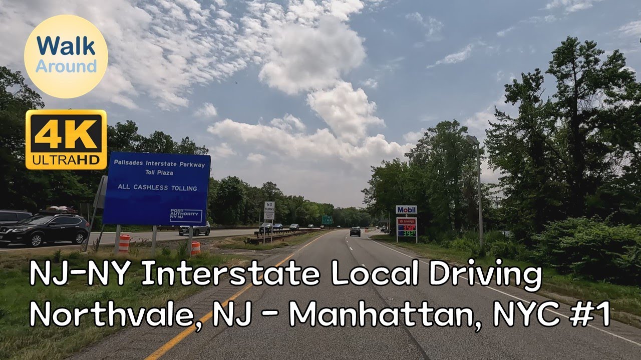 【4K60】 NJNY Local Driving Northvale, NJ New York City, NY 1 YouTube