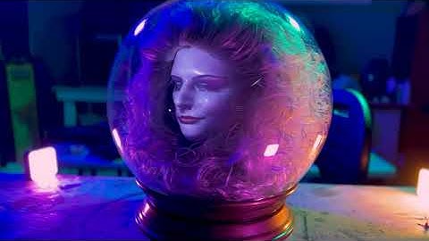 Sybil the Clairvoyant Kit How To: Projected Head in Crystal Ball