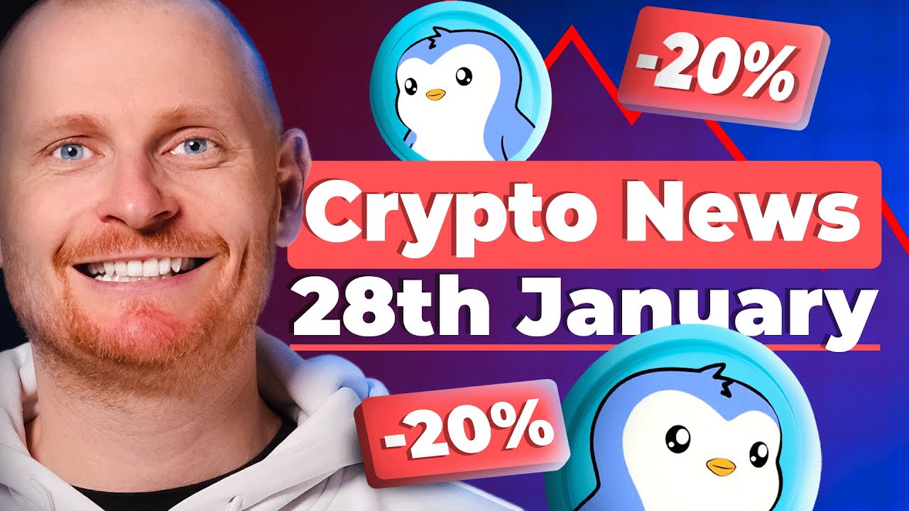 Crypto News: January 28th: Markets Showing Deepseek Effect | $PENGU &  Abstract | Airdrop Updates