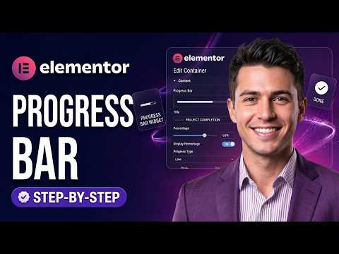 How to Add a Progress Bar in Elementor (2026 Guide)