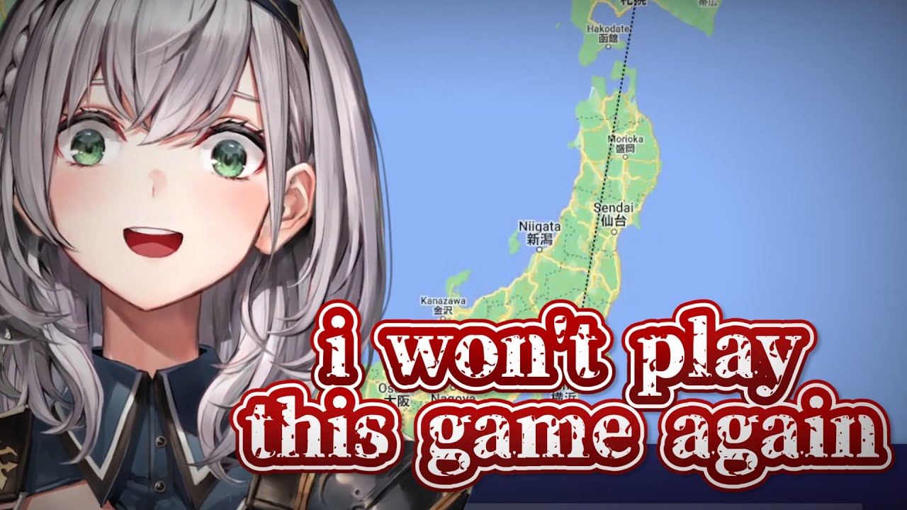 Geoguessr breaks Danchou [Hololive ENG Sub - Shirogane Noel]