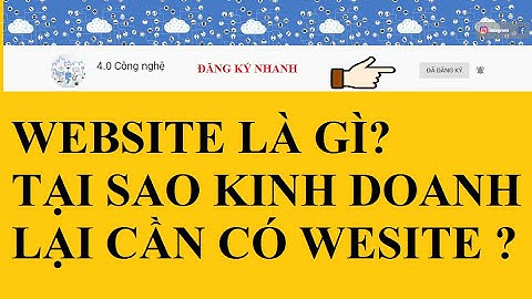 Website là gì?Tại sao kinh doanh online phải cần có website?