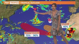 Monday noon tropical update: New system to become a storm this week