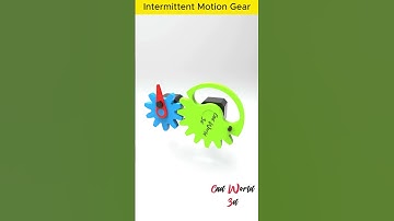 Intermittent Motion #3d #autocad #cad #engineering #mechanic #mechanical #mechanism #solidworks