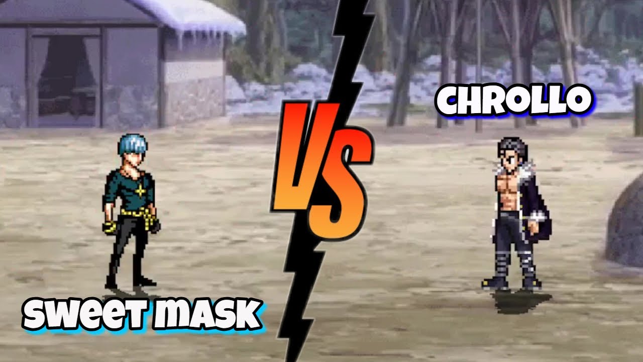 Chrollro Mask Sweet mask Vs Chrollo Lucilfer one punch man x hunter x hunter fights ...