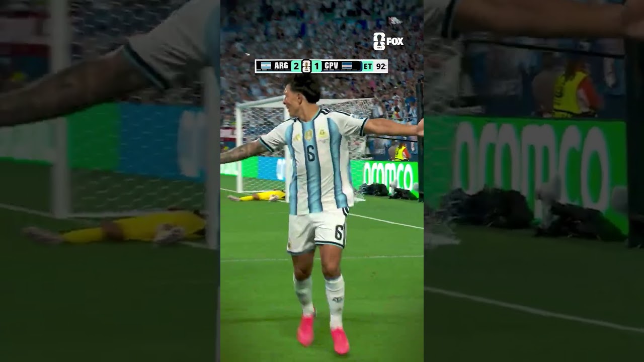 A game between Argentina and Cape Verde that will leave you speechless