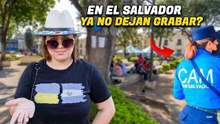 No nos dejaron grabar en el centro de Santa Ana?