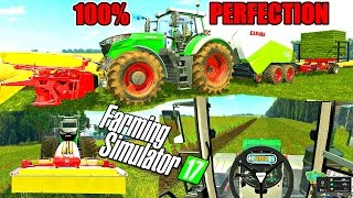 Farming Simulator 2017 | One Tractor 100% Perfection| 1080P 60FPS screenshot 5