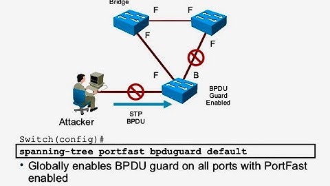 Spanning Tree BPDU Filter vs BPDU Guard