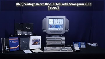 (026) Vintage Acorn Risc PC 600 with Strongarm CPU [ 1994 ]
