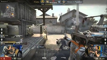 Friberg   1v2 Clutch, ESL Final Katowice 2015