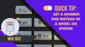 Get A Number Pad On iPhone