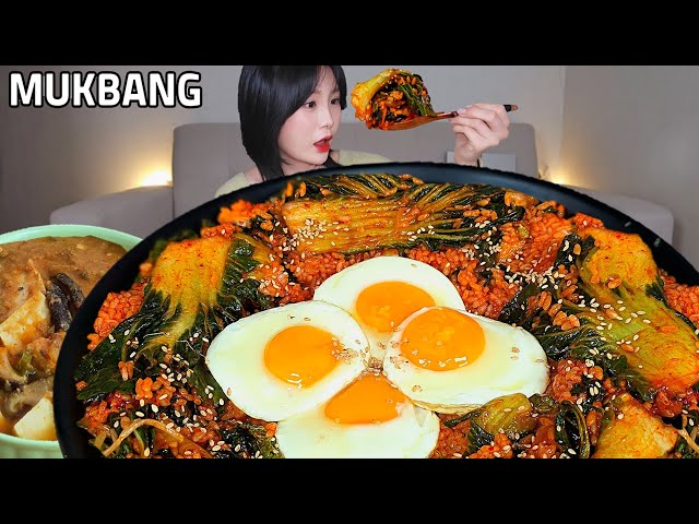 ASMR 제철 봄동 달달하다🍀 봄동비빔밥 된장찌개 집밥 먹방 Bibimbap soybean paste stew Korean food MUKBANG