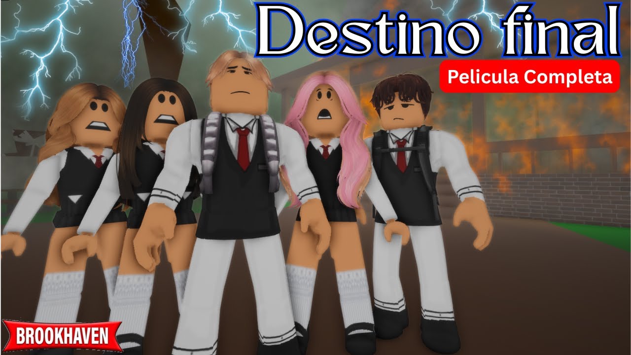 DESTINO FINAL (VIAJE AL LAGO) - Pelicula Completa | Mini Pelicula | Brookhaven rp🏡historia de roblox
