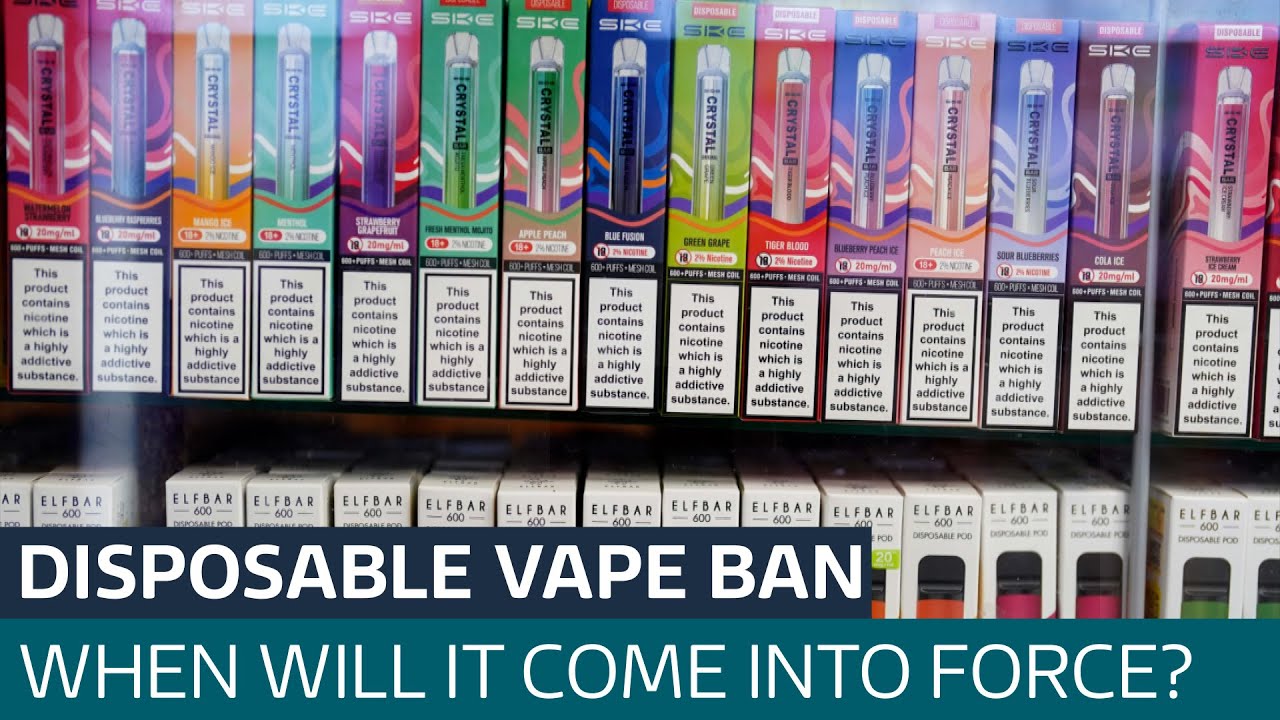 Disposable vapes to be banned by next summer - What does it mean for you?