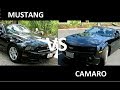 2013 Ford Mustang vs Chevrolet Camaro кабриолеты на русском