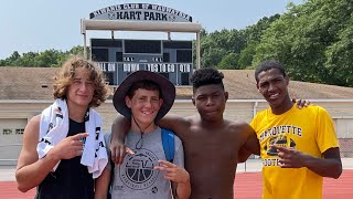 Football HART PARK WORKOUT 2021-08-10 2024 Cael Eide QB