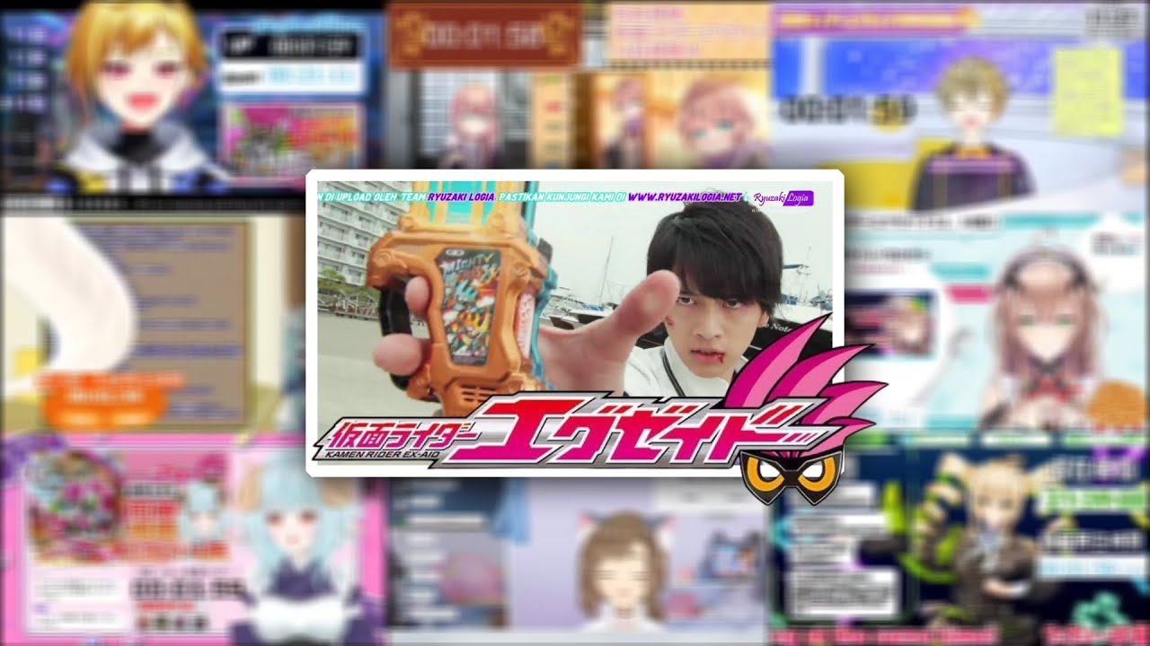 Kamen Rider Ex-Aid Eps 14 / Vtuber Reaction Mashup