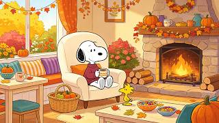 Snoopy’s Cozy Autumn Coffee ☕🍂 Soft Jazz for Relaxation, Work & Calm screenshot 2