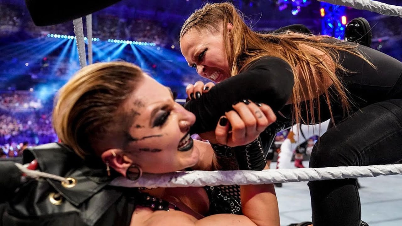 Rhea Ripley Ronda Rousey Ronda Rousey Vs Rhea Ripley WWE RAW Full Match - YouTube