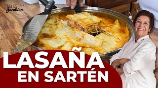 Como hacer lasaña en sartén | Como hacer lasaña en casa económica