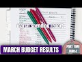 MARCH 2021 BUDGET RESULTS: $2000 Monthly Budget Recap | Part Time Nurse | KeAmber Vaughn