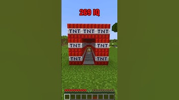 How To Escape Minecraft Traps at Every IQ (Insane) #shorts