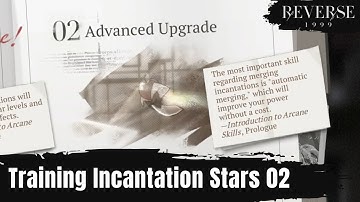Reverse 1999 Training Incantation Stars 02 Advanced Upgrade