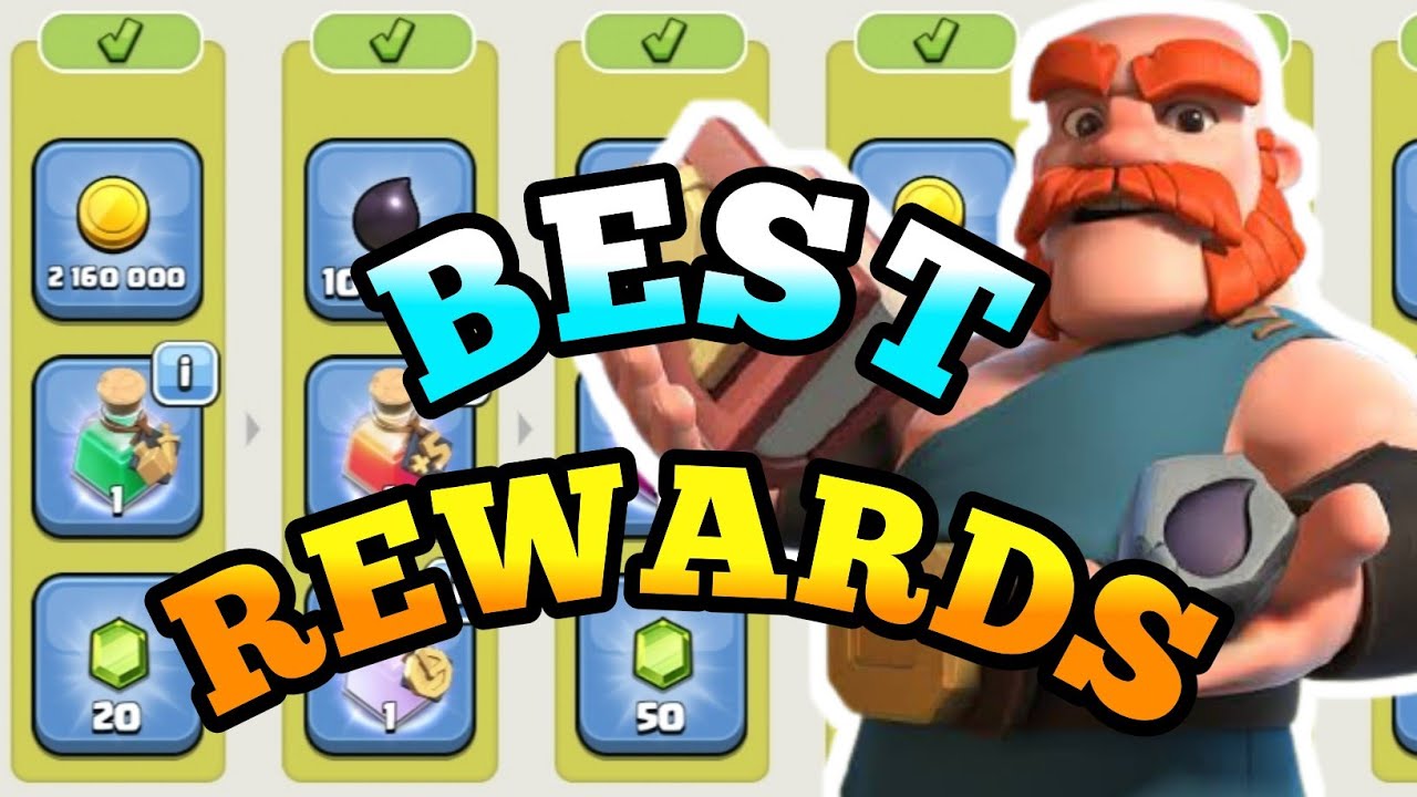 BEST CLAN GAMES REWARDS IN COC DECEMBER 2022 COC BEST CLAN GAMES