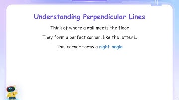Free Video Lesson: Parallel and Perpendicular Lines - (Grade 4)