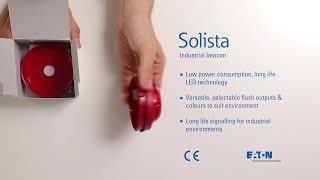 Unboxing the Solista industrial beacon, red lens edition