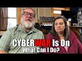 CYBERWAR is ON What Can I Do | A Big Family Homestead VLOG