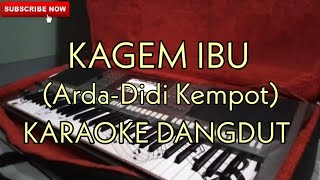 Kagem Ibu (Arda) - KARAOKE DANGDUT (Didi Kempot)