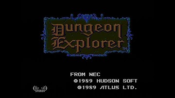NEC TurboGrafx-16 - Dungeon Explorer