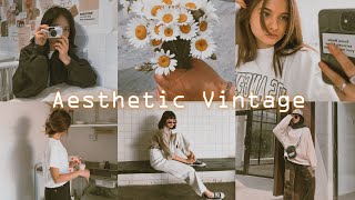 Aesthetic Vintage - Lightroom Mobile Presets | Aesthetic Preset | Aesthetic Preset Lightroom