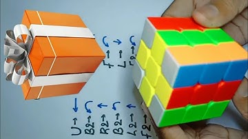 Gift Box Pattern Tutorial In 3×3 Rubik