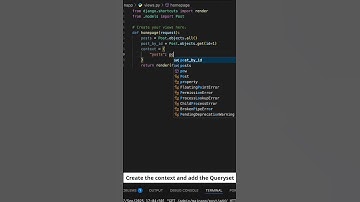 7.Fetch Data from Database & Display Dynamic Content in Django Templates in 1 Minute