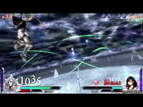 DISSIDIA FINAL FANTASY 012 賽西爾 VS 蒂法