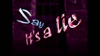 Say It's a lie